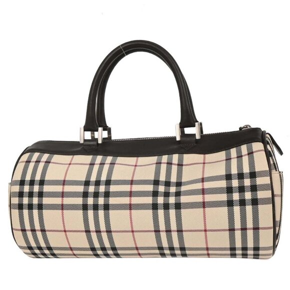 Burberry Beige Burberry Check Handbag - Picture 3 of 11